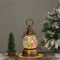 Vintage camp lantern christmas snow globe  child/christmas tree