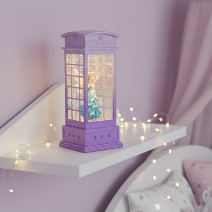 Arla - Telephone Booth - Purple/Blue Dress - Christmas Snow Globes by House worX