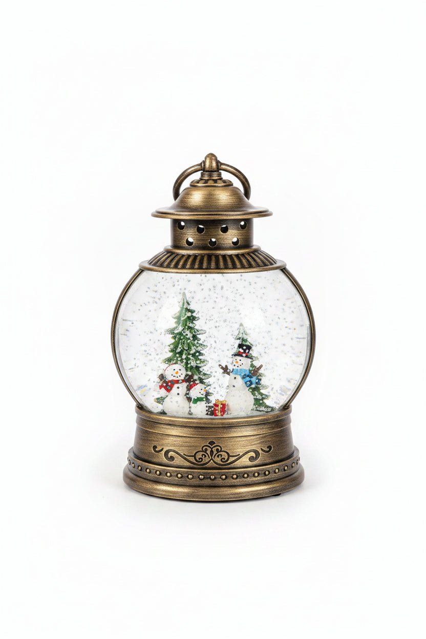 Belmont - Medium Snowman - Christmas Snow Globes by House worX