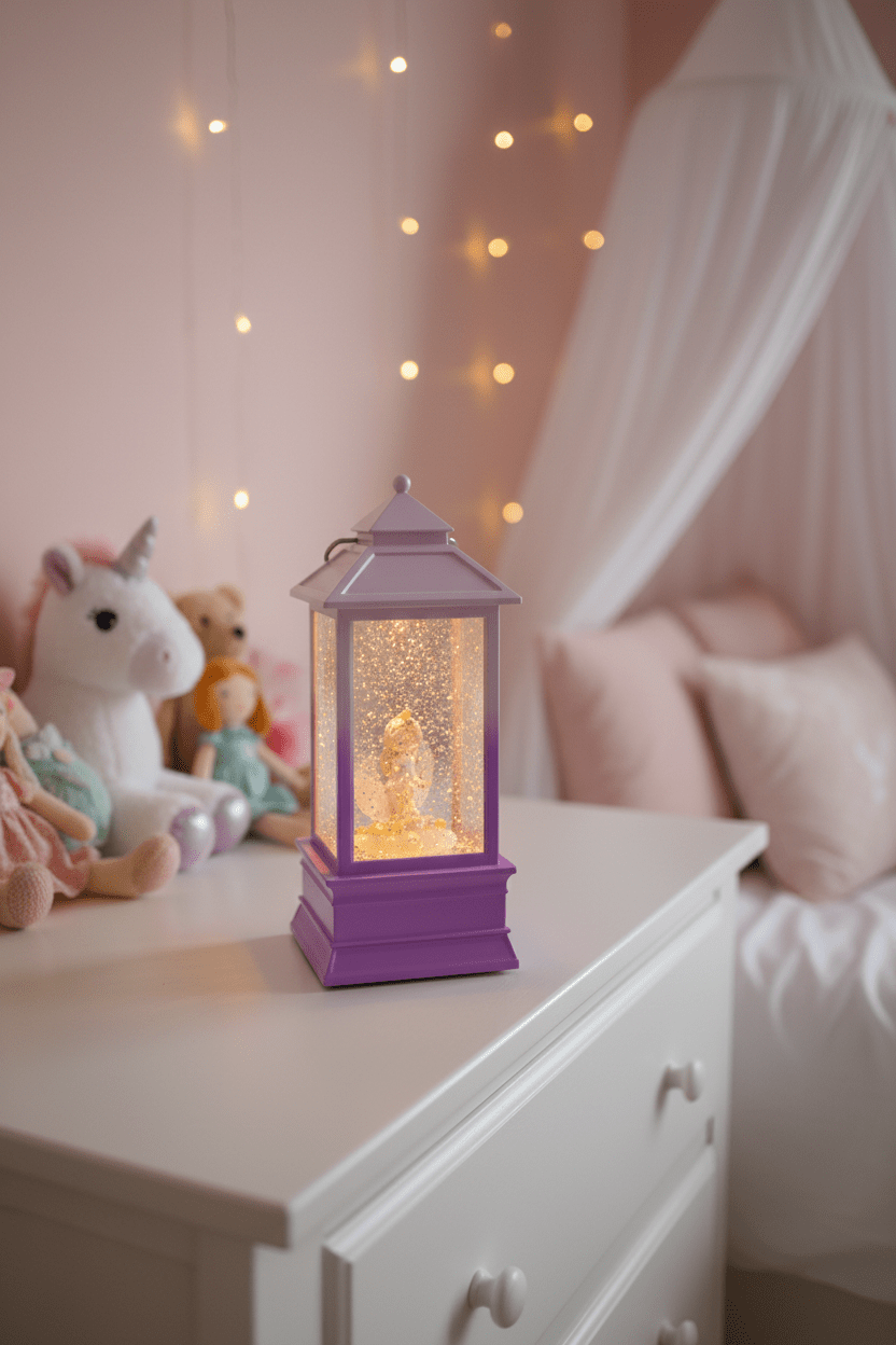 Blossom - Purple - Christmas Snow Globes by House worX