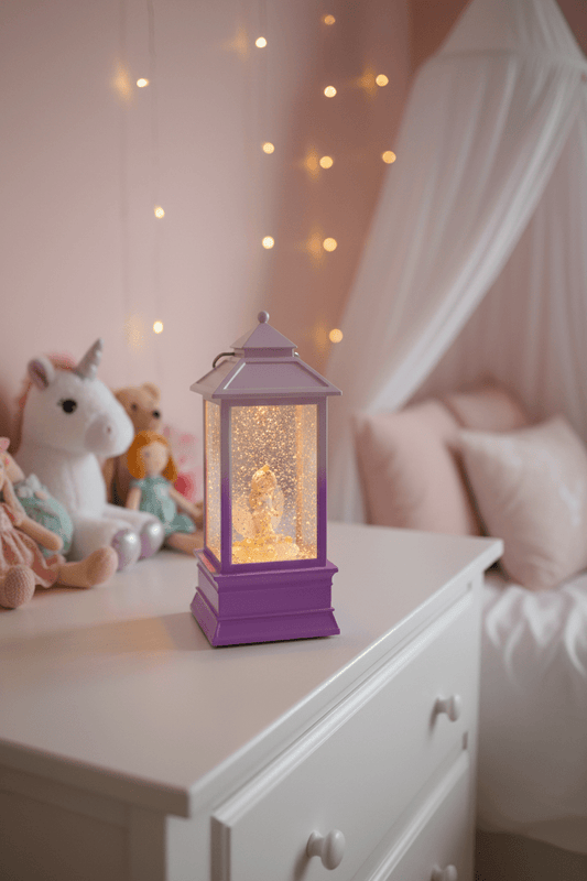 Blossom - Purple - Christmas Snow Globes by House worX
