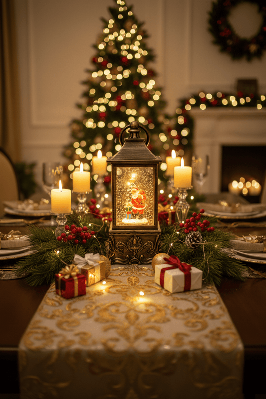 Boston - Santa - Christmas Snow Globes by House worX