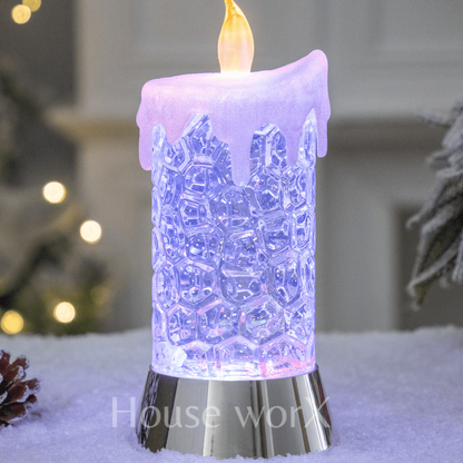 Candle - Medium - Christmas Snow Globes by House worX