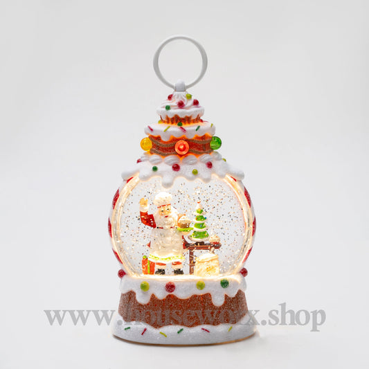 Candy Bauble - Santa - Christmas Snow Globes by House worX