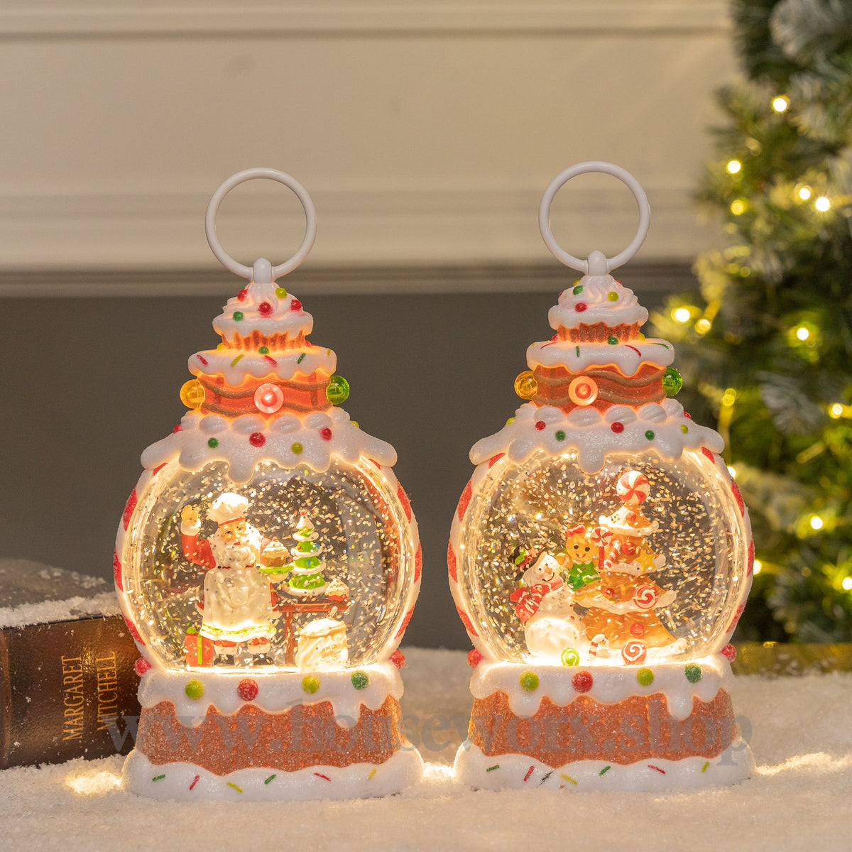 Candy Bauble - Snowman - Christmas Snow Globes by House worX