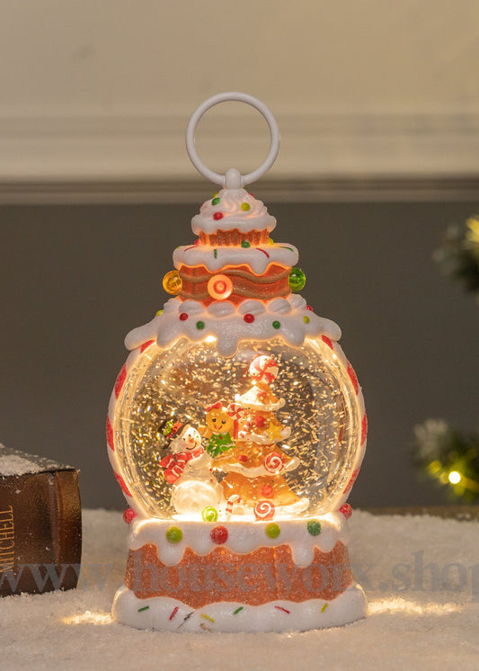 Candy Bauble - Snowman - Christmas Snow Globes by House worX