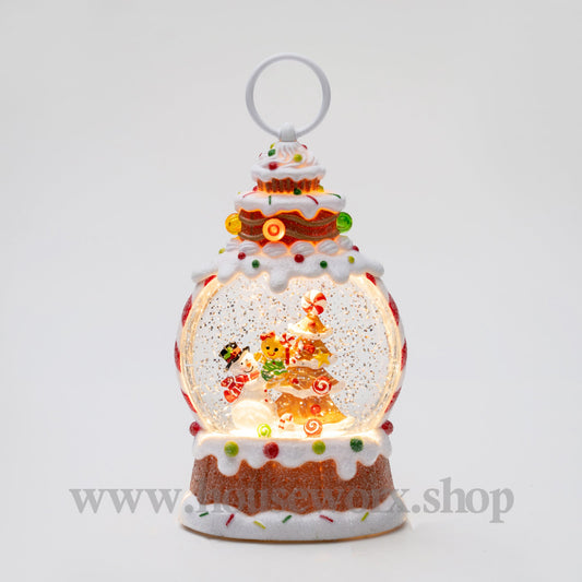 Candy Bauble - Snowman - Christmas Snow Globes by House worX