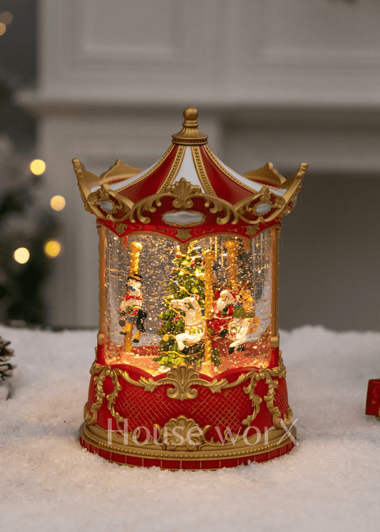 Carousel - Christmas - Christmas Snow Globes by House worX