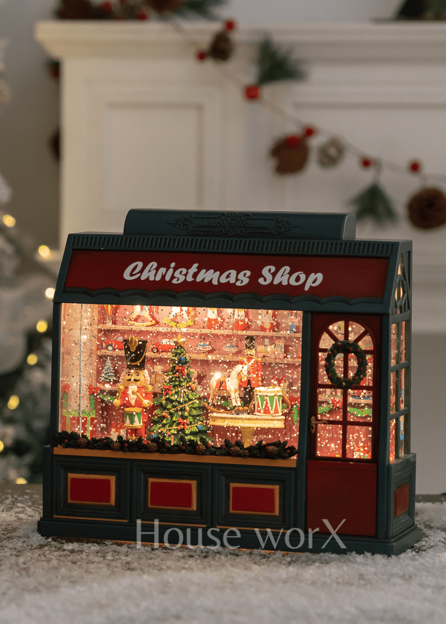 Christmas Shop - Nutcracker - Christmas Snow Globes by House worX