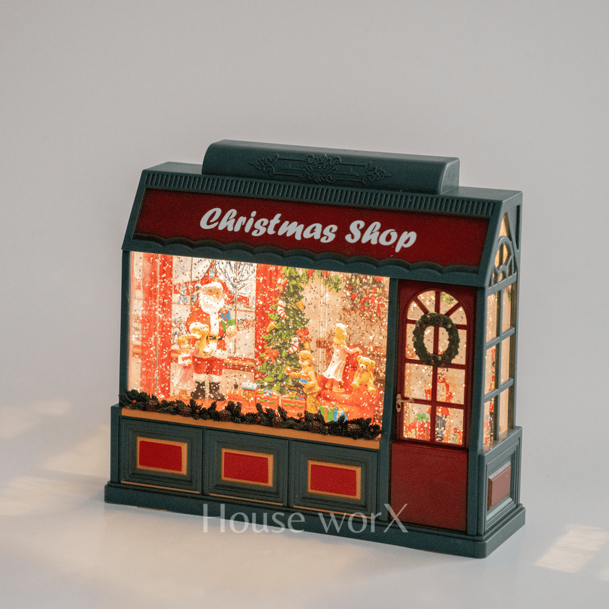 Christmas Shop - Santa - Christmas Snow Globes by House worX