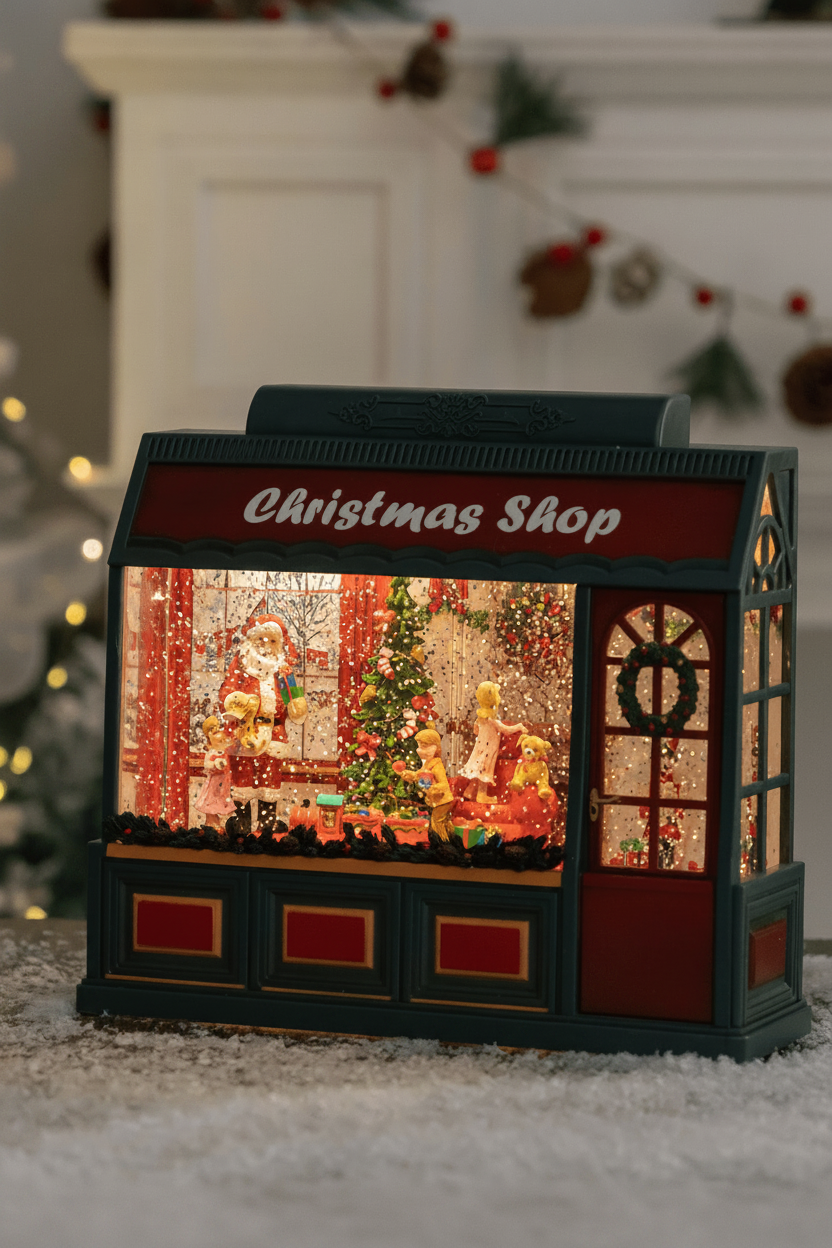 Christmas Shop - Santa - Christmas Snow Globes by House worX