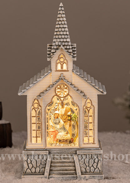 Church - Christmas Snow Globes by House worX