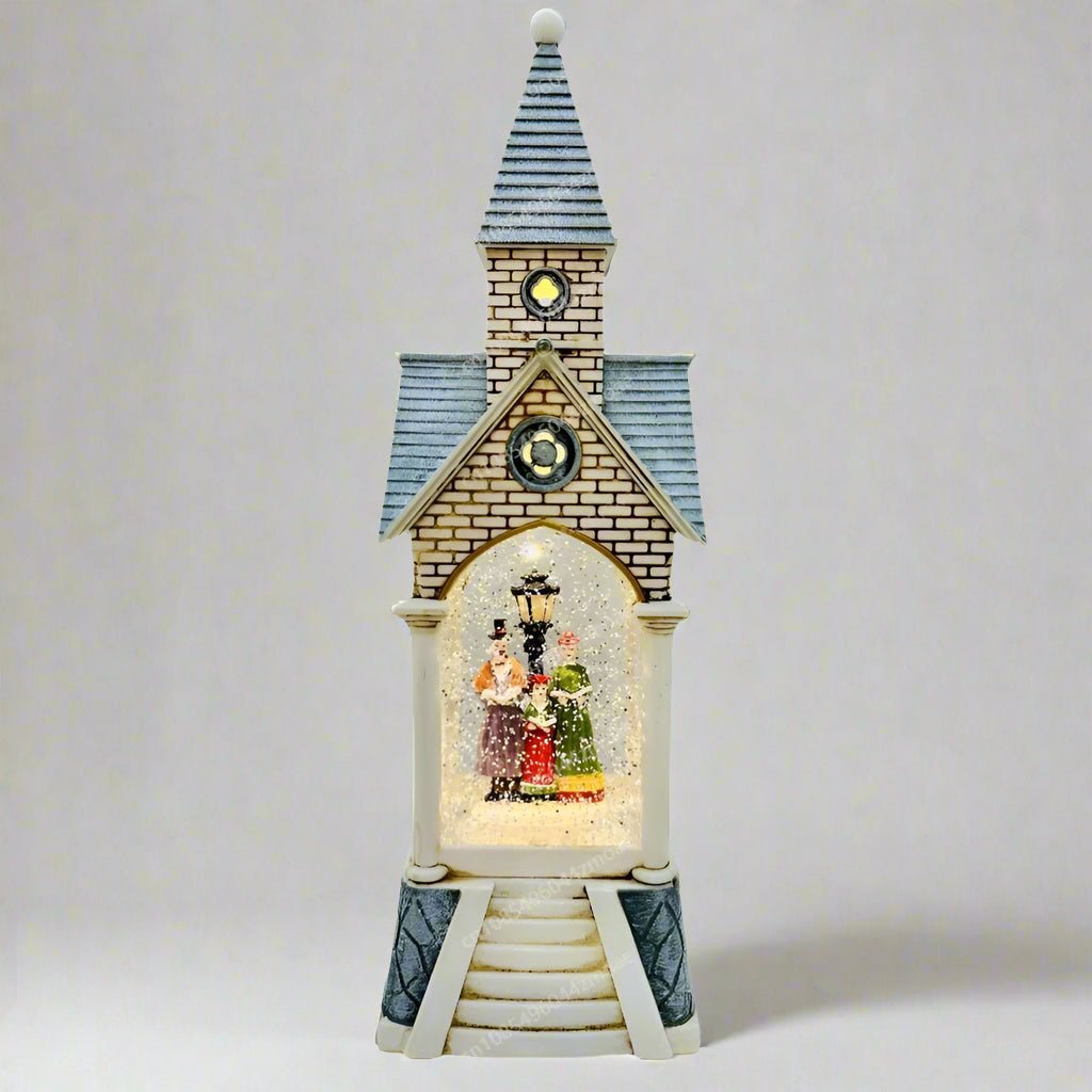 Church - Choir - NO BOX - Christmas Snow Globes by House worX