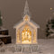 church christmas snow globe angel