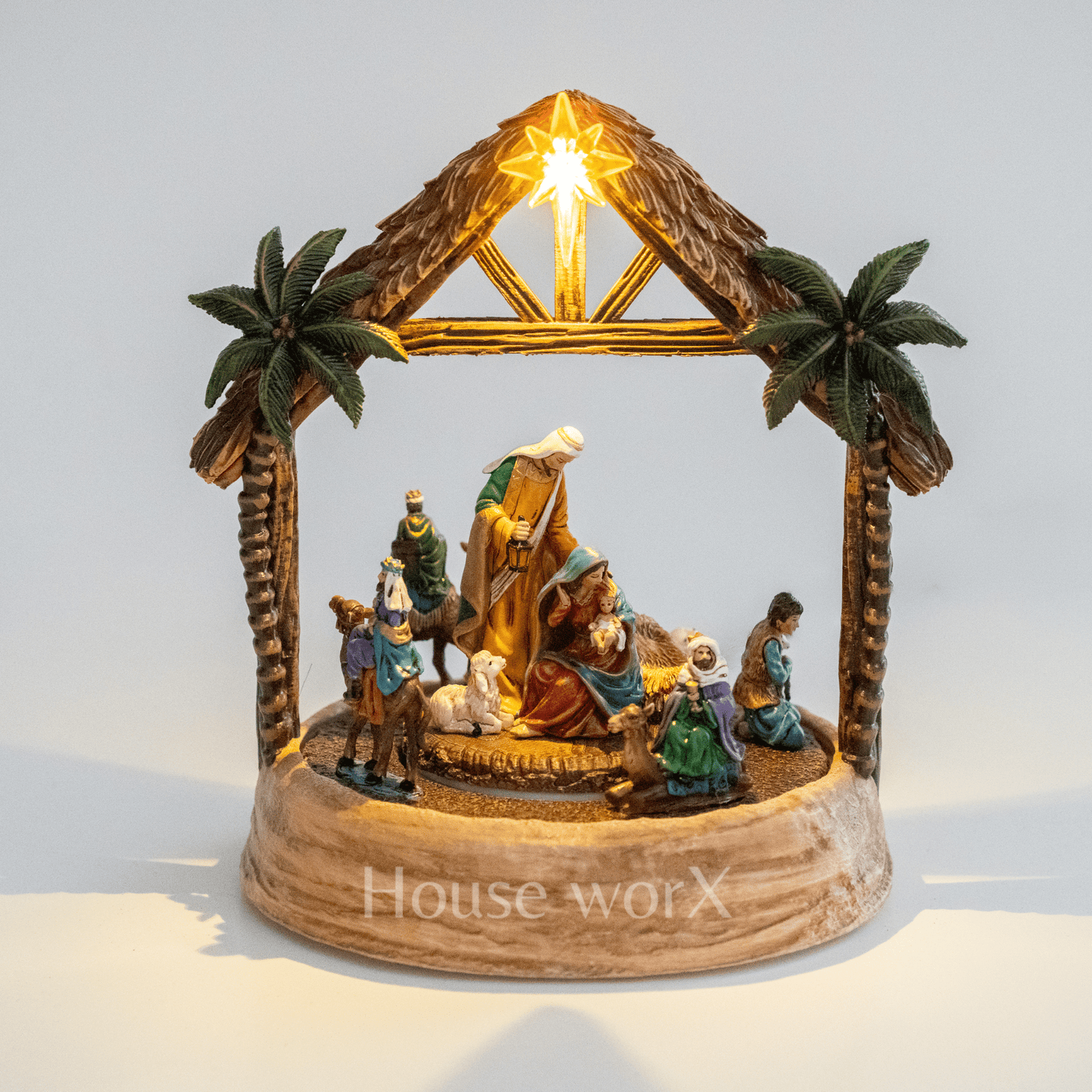 Desert - Nativity - Christmas Snow Globes by House worX