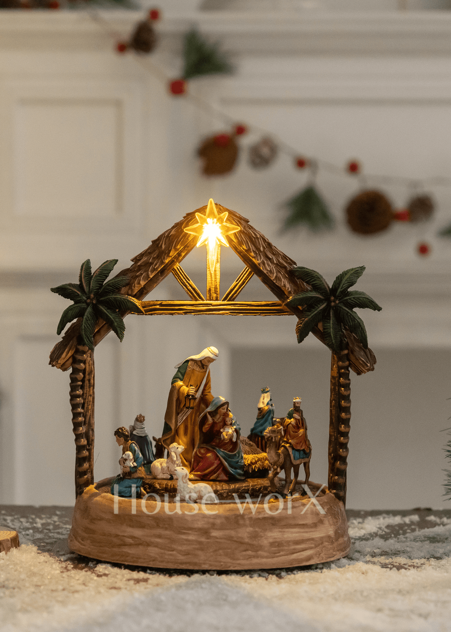 Desert - Nativity - Christmas Snow Globes by House worX