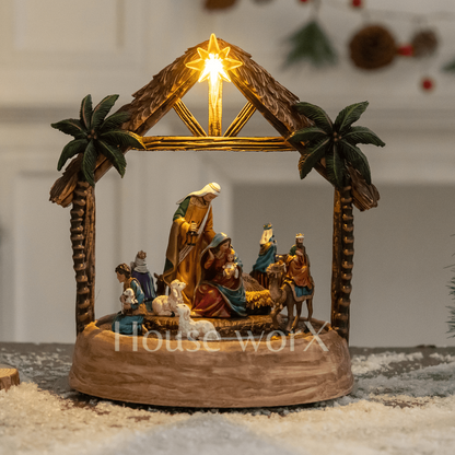 Desert - Nativity - Christmas Snow Globes by House worX