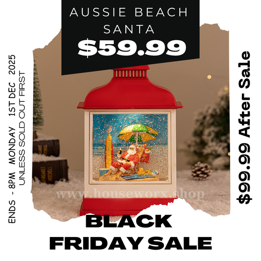 Aussie Beach Santa