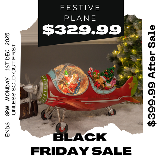 Festive Plane - Santa