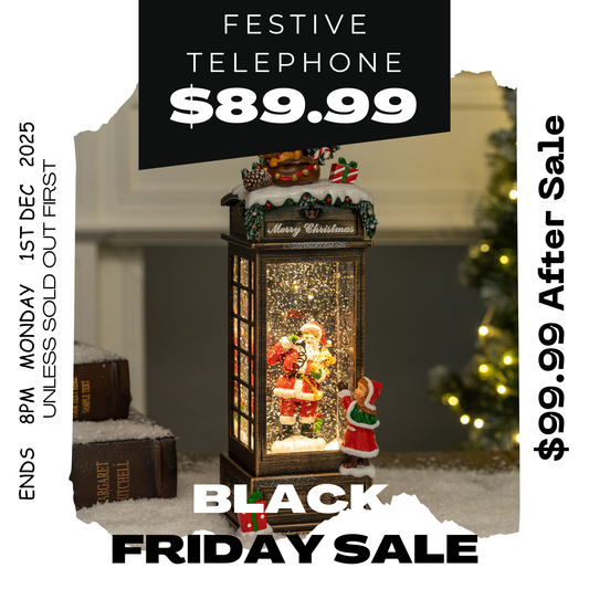 Festive Telephone Booth