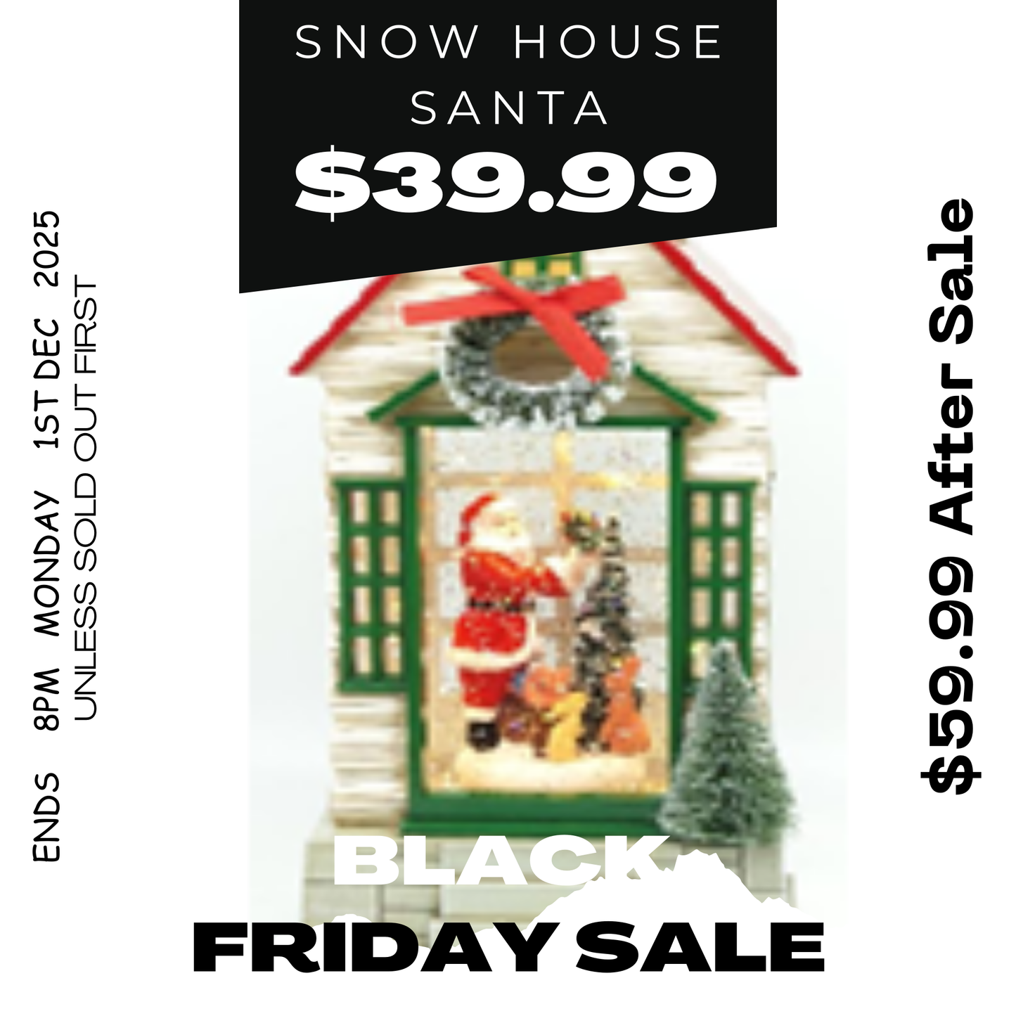 Snow House - Santa