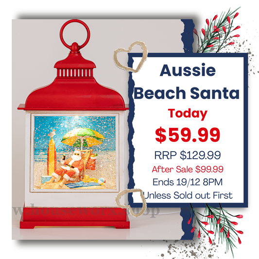Aussie Beach Santa