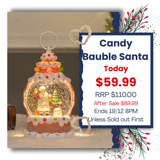 Candy Bauble - Santa