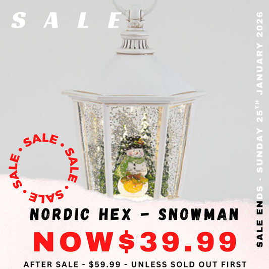 Nordic Hexagonal - Snowman