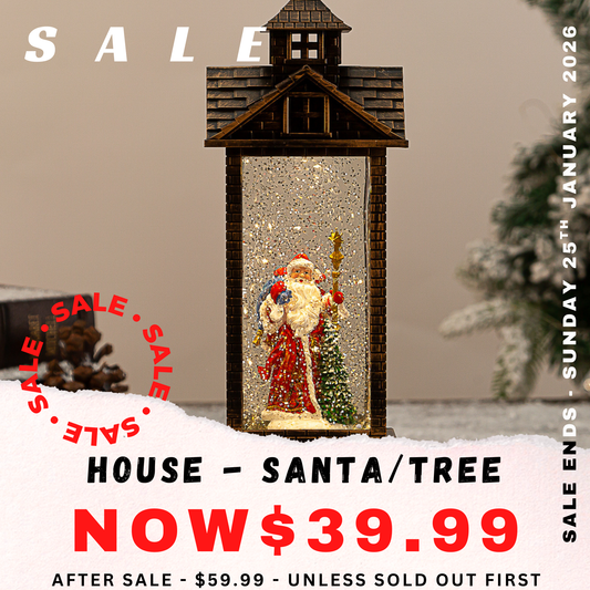 House - Santa/Tree