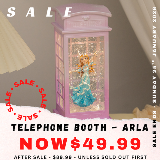 Arla - Telephone Booth Angel - Blue Dress