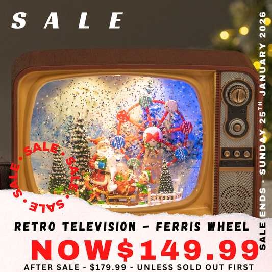 Retro Television - Santa/Ferris Wheel