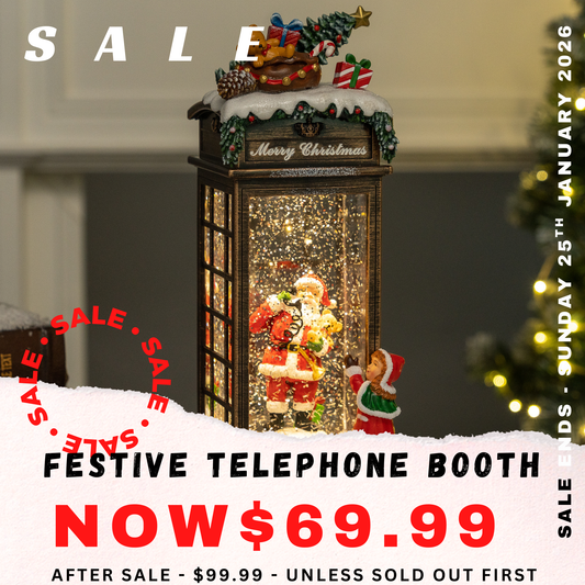 Festive Telephone Booth