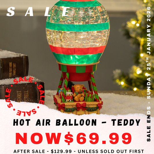 Hot Air Balloon - Teddy