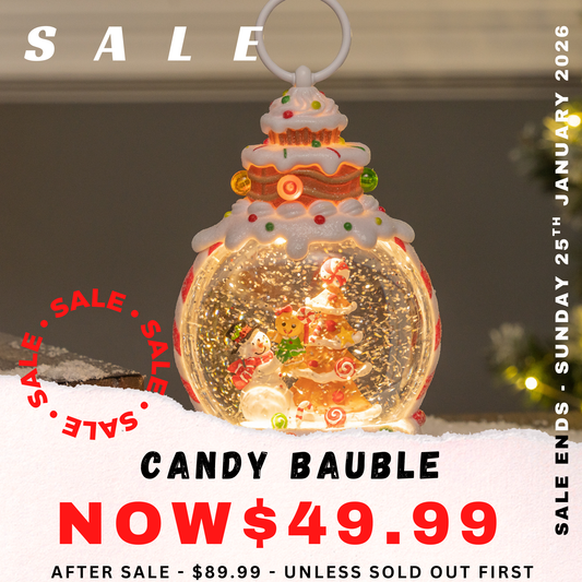 Candy Bauble - Snowman