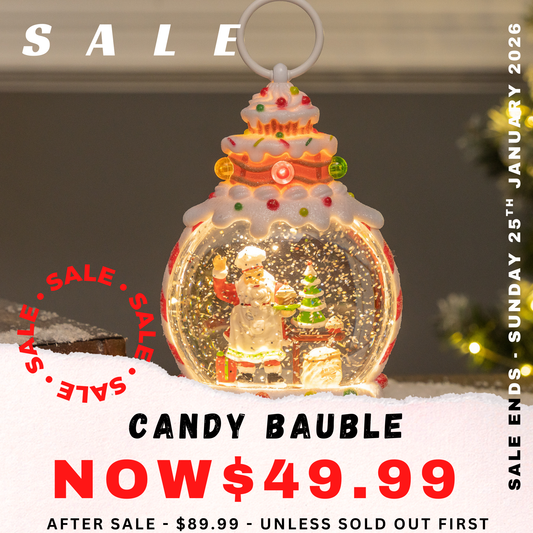 Candy Bauble - Santa