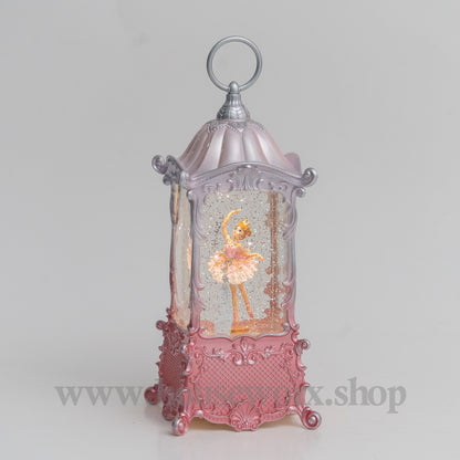 Elegance Pink - Ballerina - Christmas Snow Globes by House worX