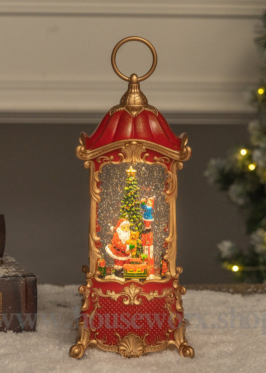 Elegance - Santa - Christmas Snow Globes by House worX