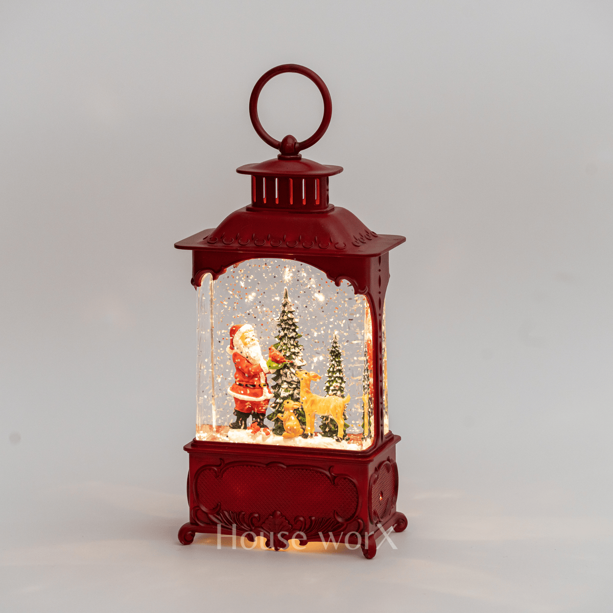 Enchanted - Santa - Christmas Snow Globes by House worX