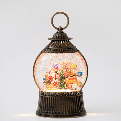 Ferris Wheel - Santa/Deer - Christmas Snow Globes by House worX