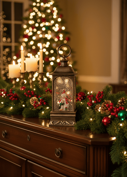 Georgia Bronze - NO BOX - Christmas Snow Globes by House worX