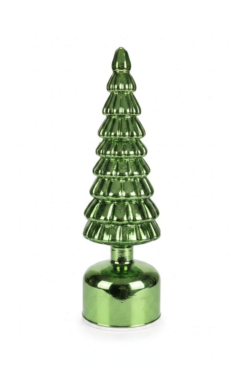 Glass Spinning Tree - Christmas Snow Globes by House worX