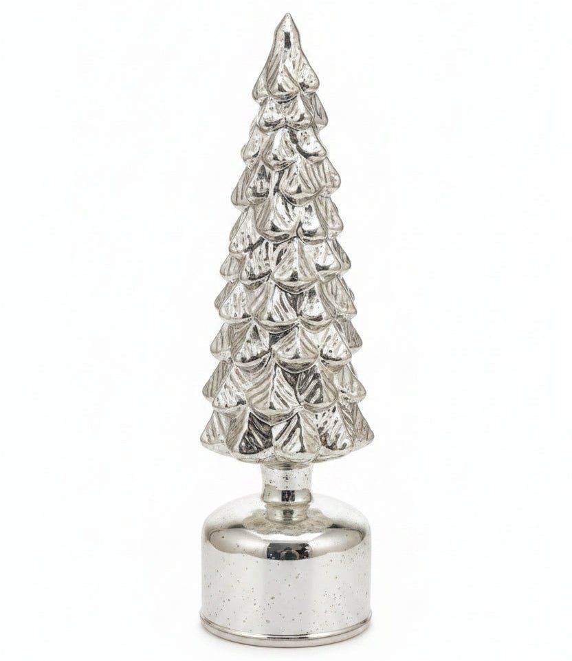 Glass Spinning Tree - Christmas Snow Globes by House worX