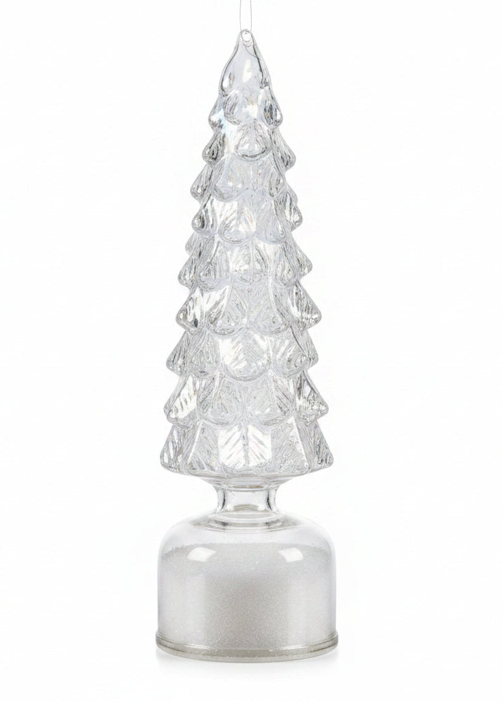 Glass Spinning Tree - Christmas Snow Globes by House worX