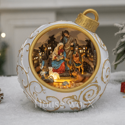 Holiday Lane - Bauble - Large - Christmas Snow Globes by House worX