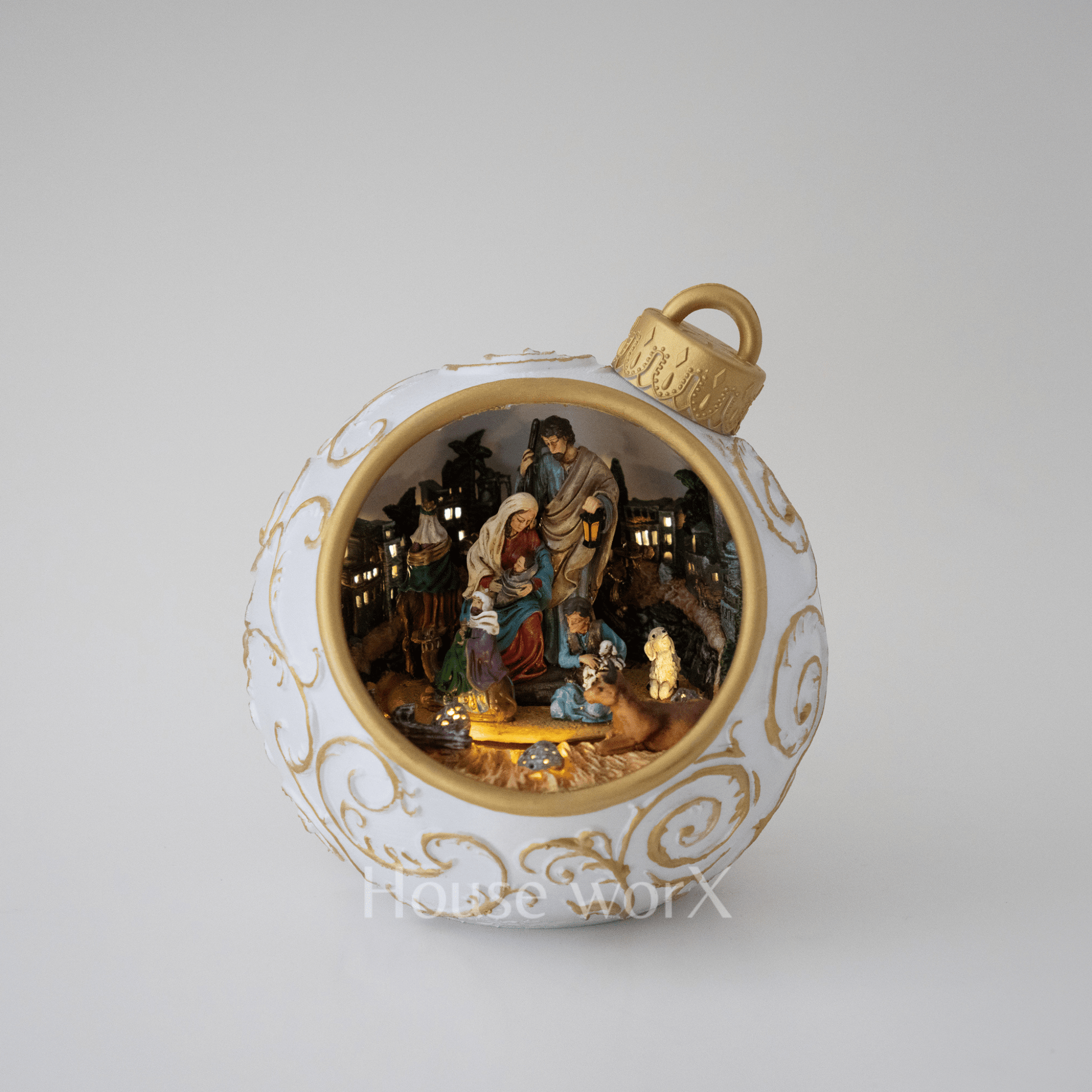 Holiday Lane - Bauble - Large - Christmas Snow Globes by House worX