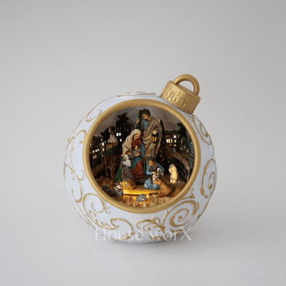 Holiday Lane - Bauble - Large - Christmas Snow Globes by House worX