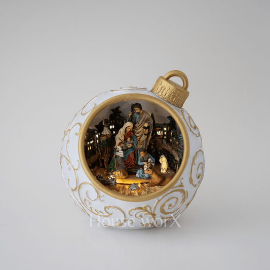 Holiday Lane - Bauble - Large - Christmas Snow Globes by House worX