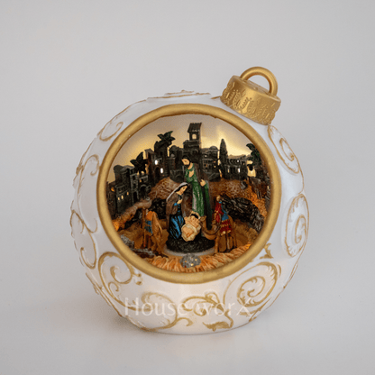 Holiday Lane - Bauble - Medium - Christmas Snow Globes by House worX