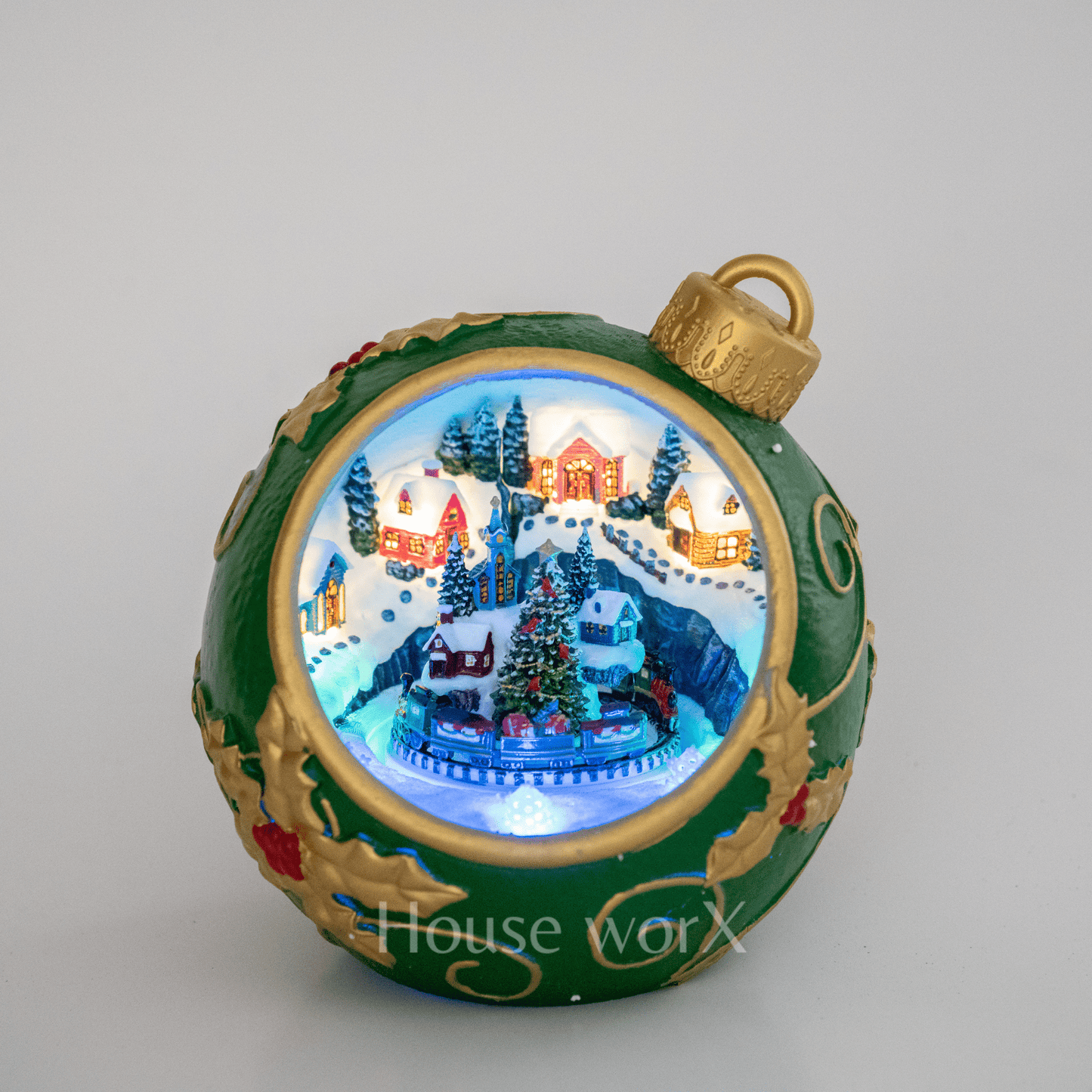 Holiday Lane - Bauble - Medium - Christmas Snow Globes by House worX