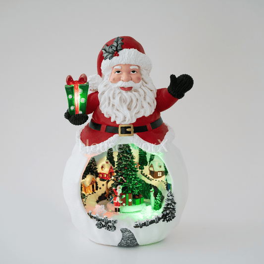 Holiday Lane - Santa - Large - Christmas Snow Globes by House worX